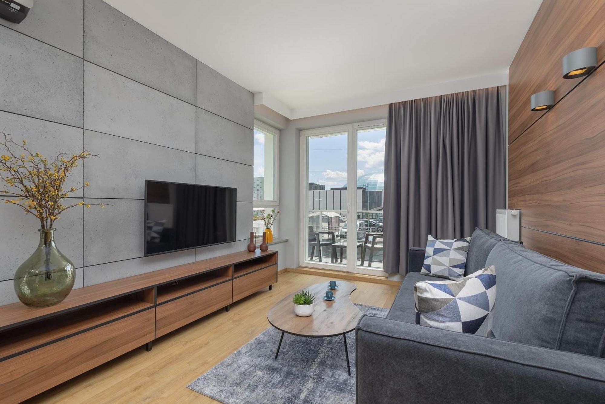 Nowoczesny Apartament Z Parkingiem W Centrum Szczecina By Noclegi Renters Экстерьер фото